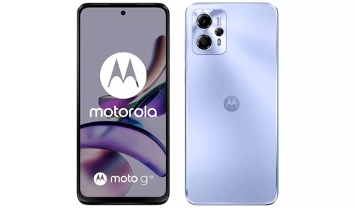 Motorola Moto G13 6.5 Inch 4G Dual SIM 4GB RAM 128GB Storage Lavender Blue Smartphone