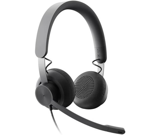 Logitech Zone Wired USB-C Stereo Headset with Noise Cancelling Mic