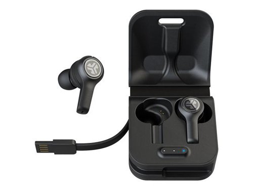 JLab JBuds Air Executive True Wireless Earbuds Black