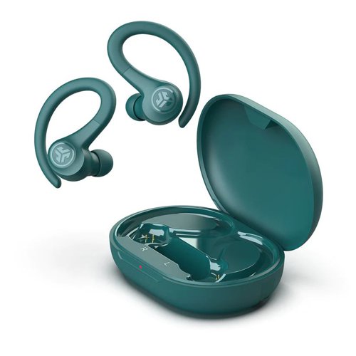 JLab Audio Go Air Sport True Wireless Stereo Earbuds Teal Blue Headphones 8JL10360672