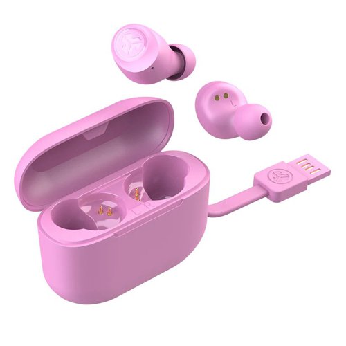 JLab Audio GO Air POP True Wireless Stereo Bluetooth Earbuds Pink Headphones 8JL10381336