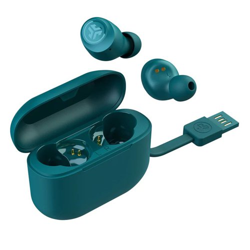 JLab Audio GO Air POP True Wireless Stereo Bluetooth Earbuds Teal  8JL10351494