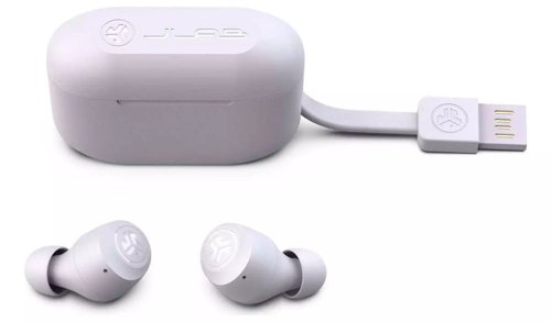 JLab Audio GO Air POP True Wireless Stereo Bluetooth Earbuds Lilac