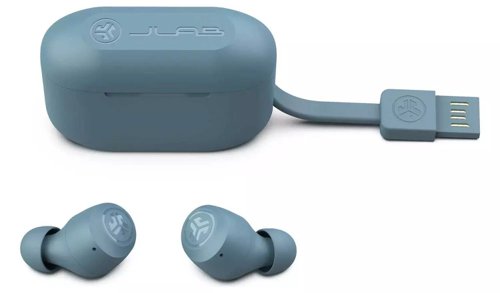 JLab Audio GO Air POP True Wireless Stereo Bluetooth Earbuds Slate Grey