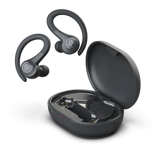 JLab Audio Go Air Sport True Wireless Stereo Earbuds Graphite Headphones 8JL10360670