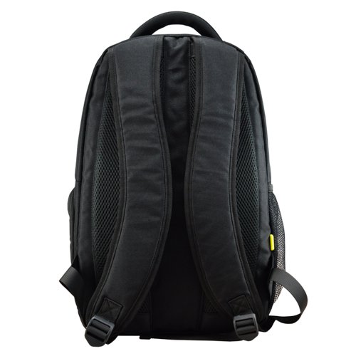 8TETAECB001 | Protect your essential kit when on the move with this eco-friendly backpack made from recycled plastic bottles. The Lateral Protection™ via foam cushions keeps your laptop safe whilst leaving plenty of room for accessories. All this plus it weighs in at just 660 grams. It's more than just functional.