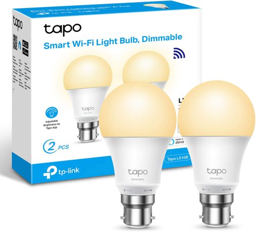 TP-Link Tapo Smart Wi-Fi Dimmable Lightbulb 8TP10332972 Buy online at Office 5Star or contact us Tel 01594 810081 for assistance