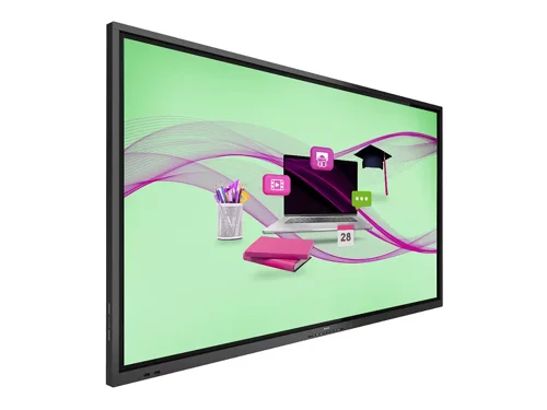 Philips Signage Solutions E-Line 65 Inch 3840 x 2160 Pixels 4K Ultra HD Multi-Touch DVI HDMI USB Android 10 Interactive Display  8PH65BDL4052E