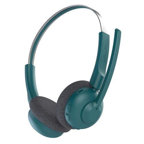 8JL10379579 | The perfect lightweight headphone for your work life. Enjoy clear calls and all-day comfort (and playtime) with our lightest, comfiest headset yet. The powerful boom mic can be rotated up, when you’re focused independently or down to allow colleagues to hear just you (not the dog barking or the doorbell). Transition from mobile to laptop without touching any settings and enjoy GO Work wired while stationary at your computer or wireless for more mobility to multitask.