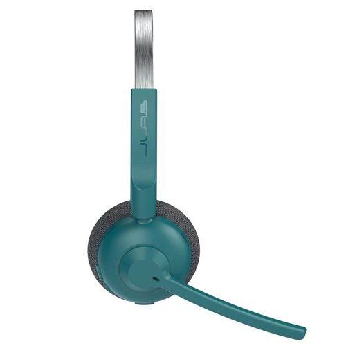 8JL10379579 | The perfect lightweight headphone for your work life. Enjoy clear calls and all-day comfort (and playtime) with our lightest, comfiest headset yet. The powerful boom mic can be rotated up, when you’re focused independently or down to allow colleagues to hear just you (not the dog barking or the doorbell). Transition from mobile to laptop without touching any settings and enjoy GO Work wired while stationary at your computer or wireless for more mobility to multitask.