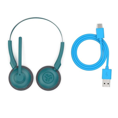 JLab Audio Go Work Pop Wireless Headset Teal  8JL10379579