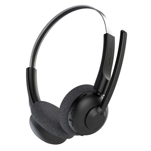 8JL10379577 | The perfect lightweight headphone for your work life. Enjoy clear calls and all-day comfort (and playtime) with our lightest, comfiest headset yet. The powerful boom mic can be rotated up, when you’re focused independently or down to allow colleagues to hear just you (not the dog barking or the doorbell). Transition from mobile to laptop without touching any settings and enjoy GO Work wired while stationary at your computer or wireless for more mobility to multitask.
