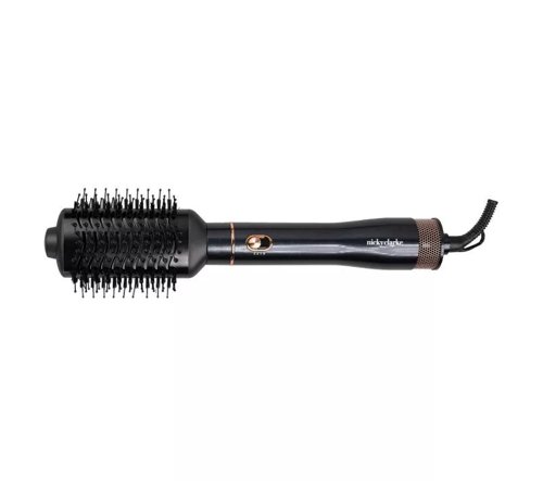 Nicky Clarke Contour Paddle Brush Hot Air Styler Black and Rose Gold