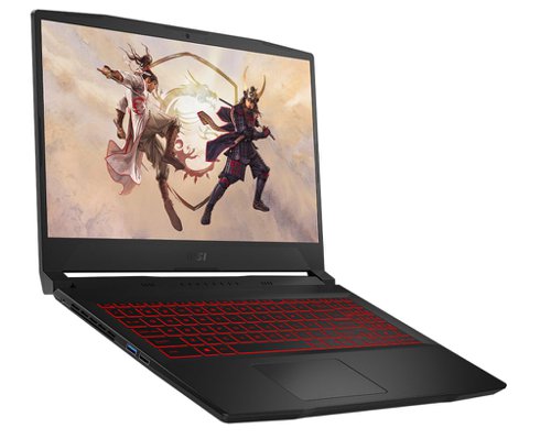 MSI Katana GF66 15.6 Inch Intel Core i7-11800H 16GB RAM 512GB SSD NVIDIA GeForce RTX 3060 6GB Windows 11 Home Notebook