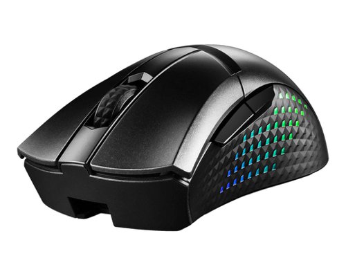 8MS10382385 | Witness a new gaming era with THE APEX Wireless mouse built to win - MSI CLUTCH GM51 LIGHTWEIGHT WIRELESS. It features an ergonomic shape with patented MSI Diamond LightGrips as well as a top-notch optical sensor with cutting-edge technology that maximizes performance and precision of every micro-movement.