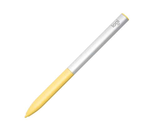 Logitech Pen for Chromebook Silver Yellow Stylus 8LO914000069