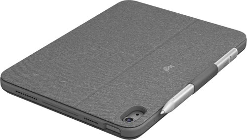 Logitech Combo Touch QWERTY UK English Keyboard Case for Apple iPad 10th Generation Grey