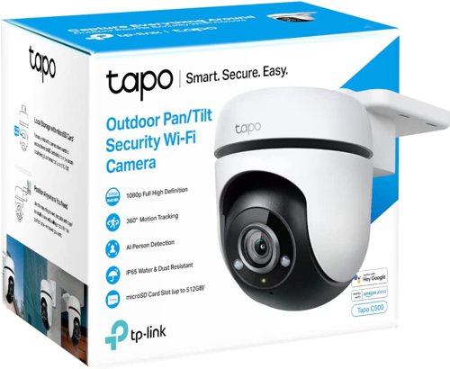 TP68587 TP-Link Tapo C500 Outdoor Pan/Tilt Security Wi-Fi Camera Tapo C500