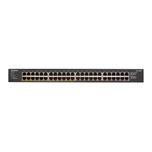 NETGEAR GS348PP 48 Port Unmanaged Gigabit Ethernet Network Switch 8NE10279910 Buy online at Office 5Star or contact us Tel 01594 810081 for assistance