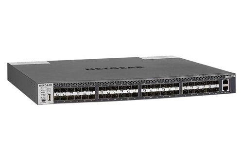 The NETGEAR® M4300 Stackable Switch Series delivers L2/L3/L4 and IPv4/IPv6 cost-effective services for mid-enterprise edge and SMB core deployments with unrivalled ease of use: 10/40 Gigabit models can seamlessly stack with 1 Gigabit models within the series, enabling spine and leaf line-rate topologies. Nonstop forwarding (NSF) virtual chassis architectures provide advanced High Availability (HA) with hitless failover across the stack.