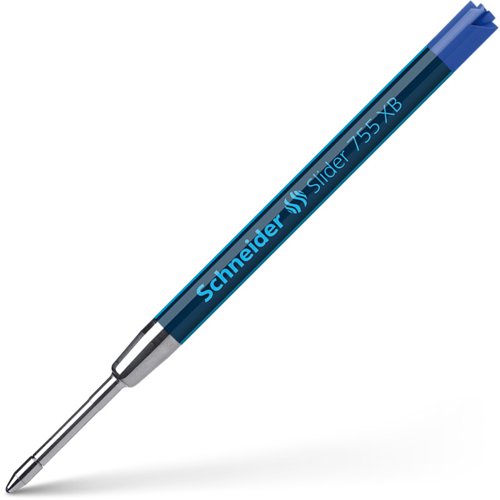 Schneider Slider 755 Ballpoint Pen refill Blue Extra Broad
