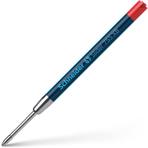 Schneider Slider 755 Ballpoint Pen refill Red Extra Broad