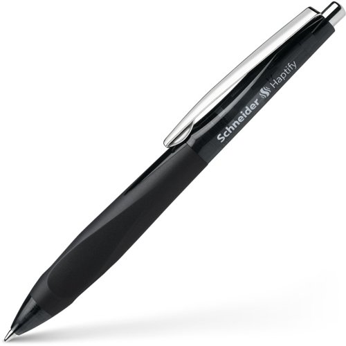 Schneider Haptify Ballpoint Pen Black Medium