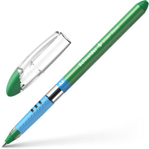 Schneider Slider Basic Ballpoint Pen Green Medium