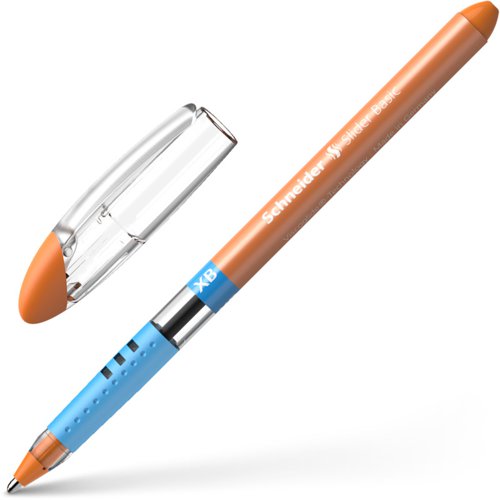 Schneider Slider Basic Ballpoint Pen Orange Extra Broad