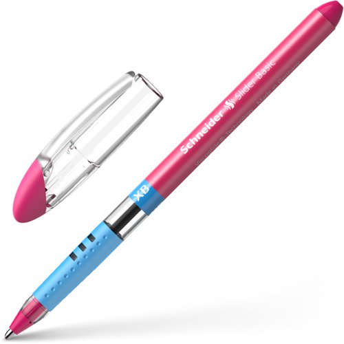 Schneider Slider Basic Ballpoint Pen Pink Extra Broad