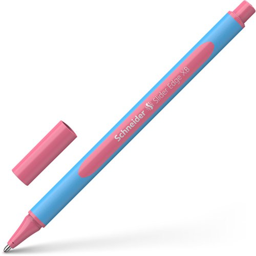 Schneider Slider Edge Pastel Ballpoint Pen Flamingo Extra Broad