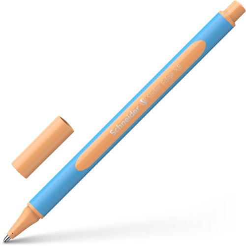 Schneider Slider Edge Pastel Ballpoint Pen Peach Extra Broad