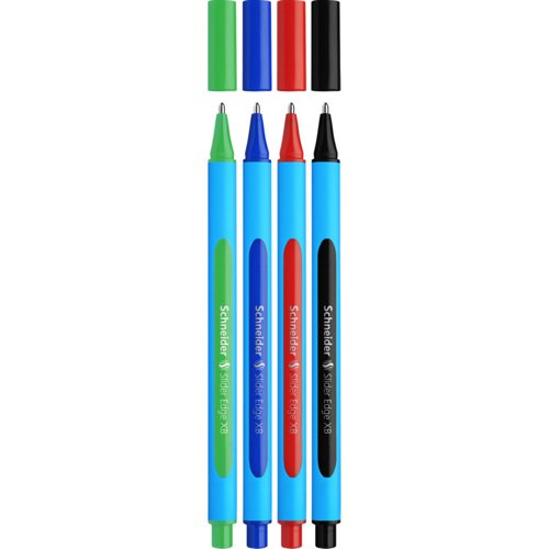 Schneider Slider Edge Pencil case Ballpoint Pen Assorted Extra Broad