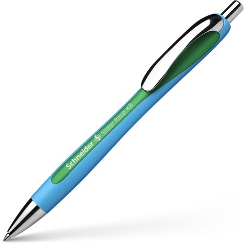 Schneider Slider Rave Ballpoint Pen Green Extra Broad