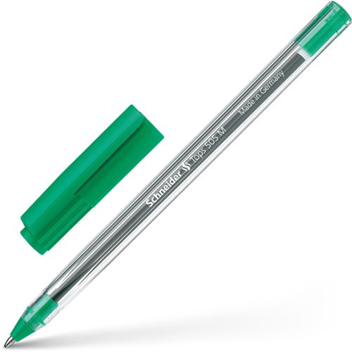 Schneider Tops 505 Ballpoint Pen Green Medium