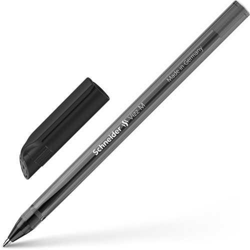 Schneider Vizz Ballpoint Pen Black Medium