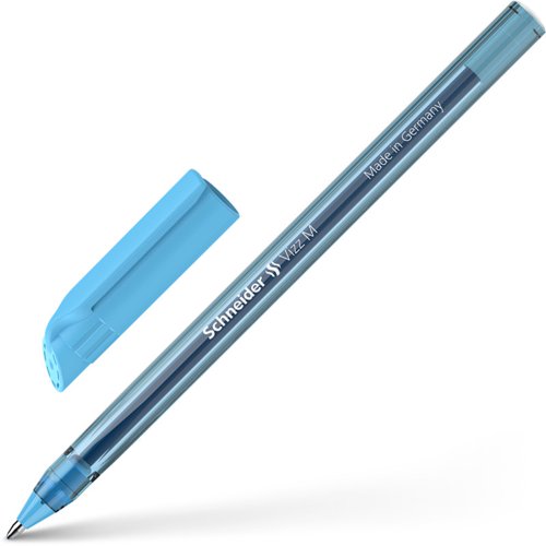 Schneider Vizz Ballpoint Pen Light Blue Medium