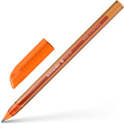 Schneider Vizz Ballpoint Pen Orange Medium