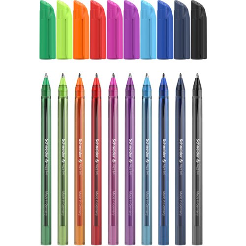 Schneider Vizz box Ballpoint Pen Assorted Medium