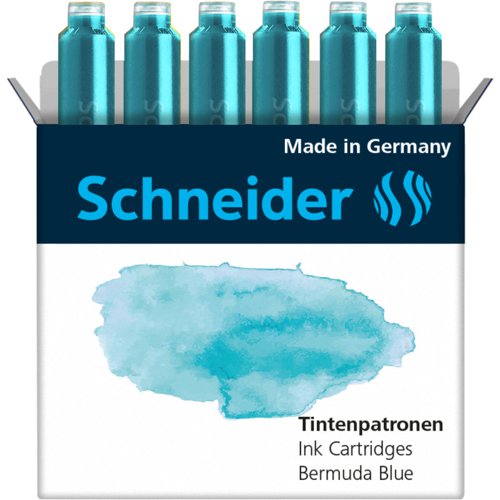 Schneider Ink cartridges Pastel Ink cartridge Bermuda Blue