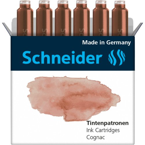 Schneider Ink cartridges Pastel Ink cartridge Cognac