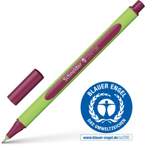 Schneider Line-Up Fineliner Carmine Red 0.4 mm