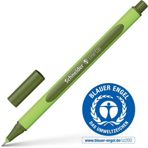 Schneider Line-Up Fineliner Olive Green 0.4 mm