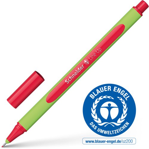Schneider Line-Up Fineliner Romantic Red 0.4 mm