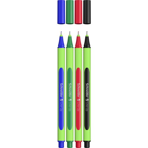 Schneider Line-Up wallet Fineliner Assorted 0.4 mm