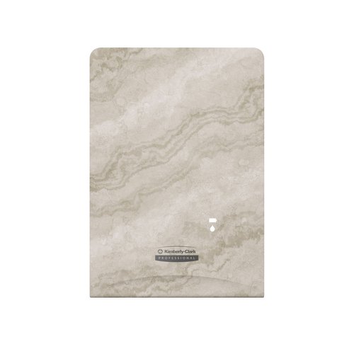 KC05876 Kimberly Clark ICON Faceplate for Auto Soap and Sanitiser Dispenser Warm Marble 58794
