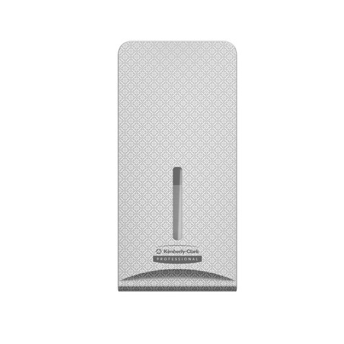 Kimberly Clark ICON Faceplate To Fit Folded Toilet Paper Dispenser Silver Mosaic 58769 - Kimberly-Clark - KC04283 - McArdle Computer and Office Supplies