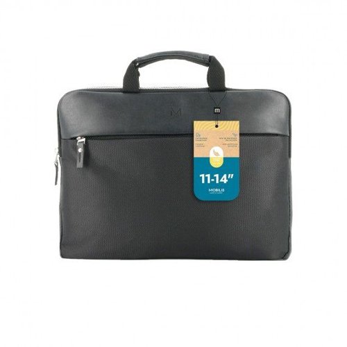 Mobilis 11 to 14 Inch Vintage Compact Briefcase Notebook Case Black  8MNM014007