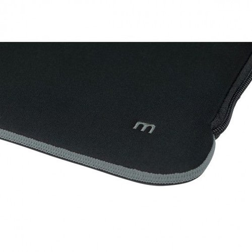 Mobilis 14 to 16 Inch Skin Sleeve Notebook Case Black and Grey