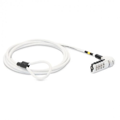 To protect your office or mobile IT equipment from theft, MOBILIS® has designed this 1.8 m long, hardened steel security cable. It is compatible with all computers that have a security slot (7x3 mm) or those equipped with a customised security slot designed by MOBILIS® (this is an optional extra available on our website under reference 001229). The cable consists of a four digit combination padlock, so that you can secure your device with one of 10,000 possible combinations. This cable withstands pressures of up to one tonne. The essential accessory for extra security, this security cable protects your IT equipment wherever you are.